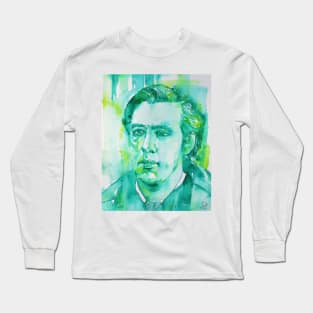 OSCAR WILDE watercolor portrait .19 Long Sleeve T-Shirt